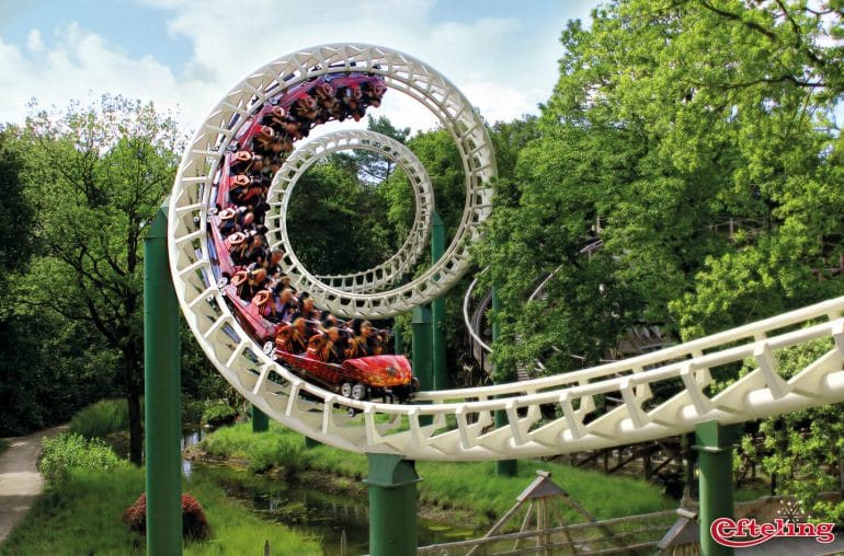 Achtbanen Efteling - Python - Pretpark Vergelijker.nl