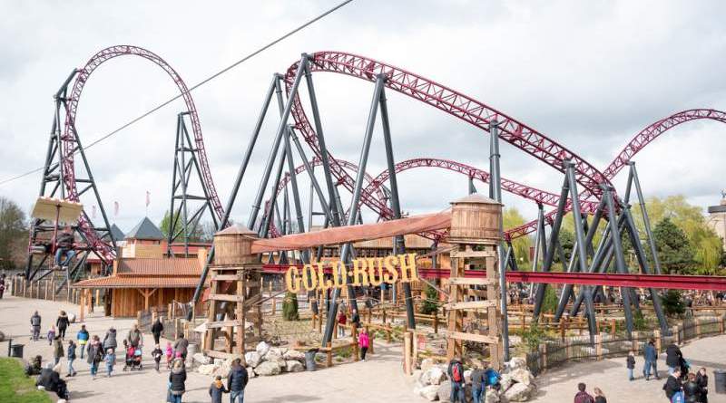 snelste achtbanen van Nederland - Gold Rush - Pretpark vergelijker.nl